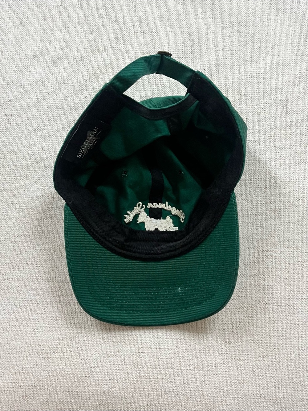Siegelman Stable Green Baseball Cap - Interior Logo Tag - Picture 3 of 4